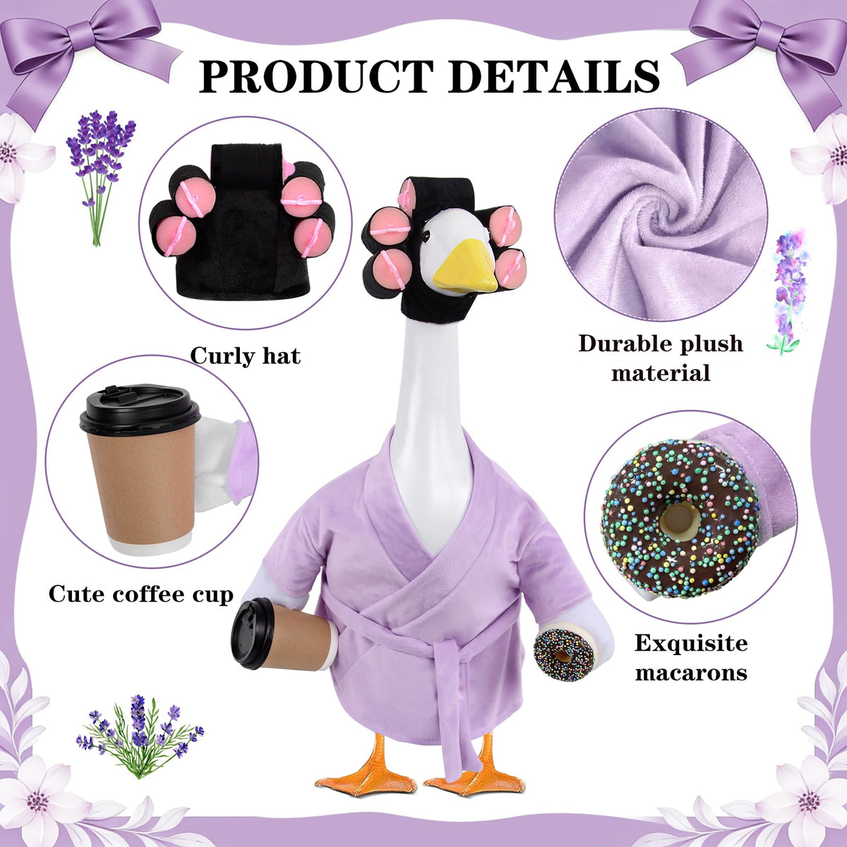 yuboo Curling iron headpiece adds personality to the costume