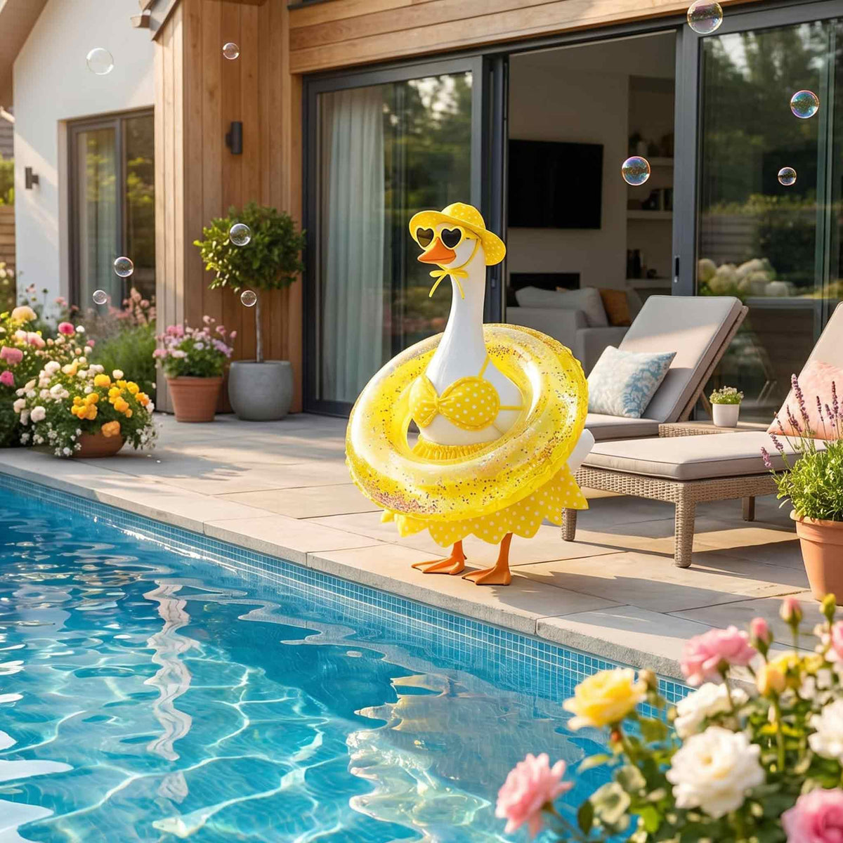 yuboo goose outfit complete 5-piece set brightening porches and gardens