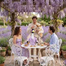 yuboo Spring and holiday porch decor keeps goose charming year-round