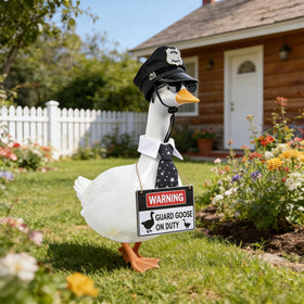 yuboo yard decor goose porch display for summer gatherings