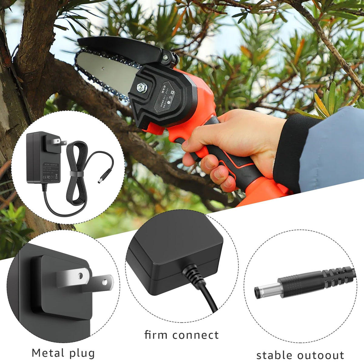 Yubunt charger wire with buckle clip design for secure contact