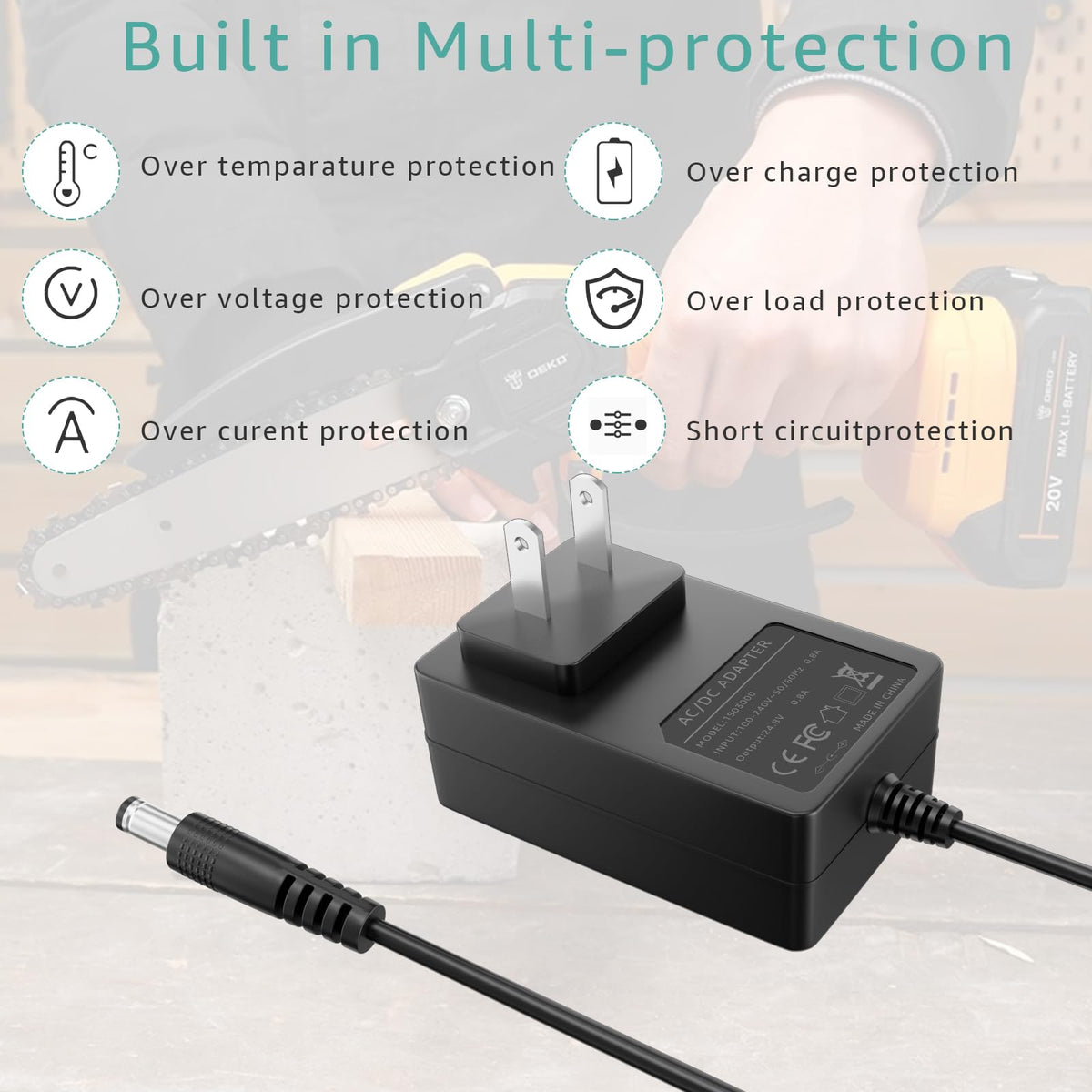 Yubunt Tietoc charger replacement pack included for convenience