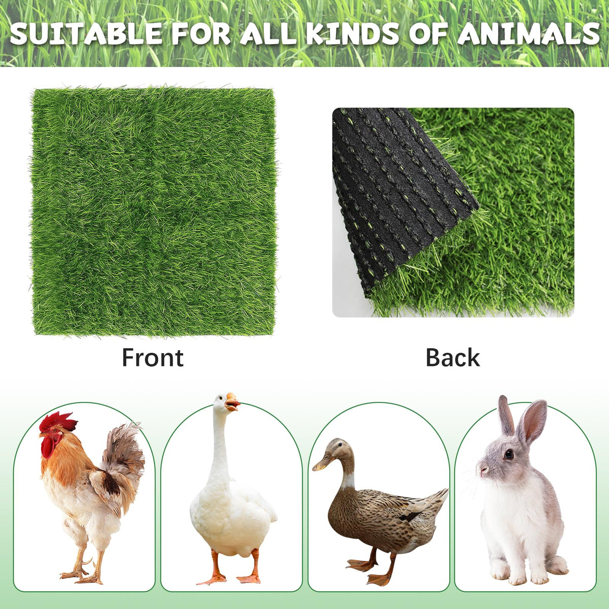 Yudlto 12-piece set includes multiple pads for flexible coop layout