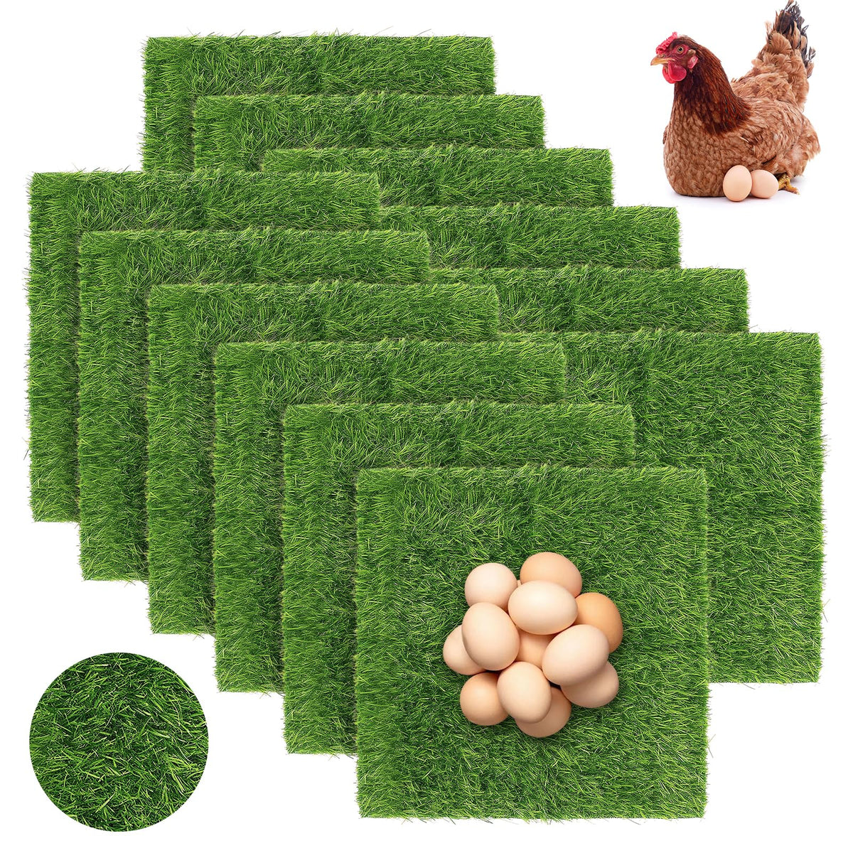 Yudlto nesting pad top view for standard 12x12 box, durable and cleanable