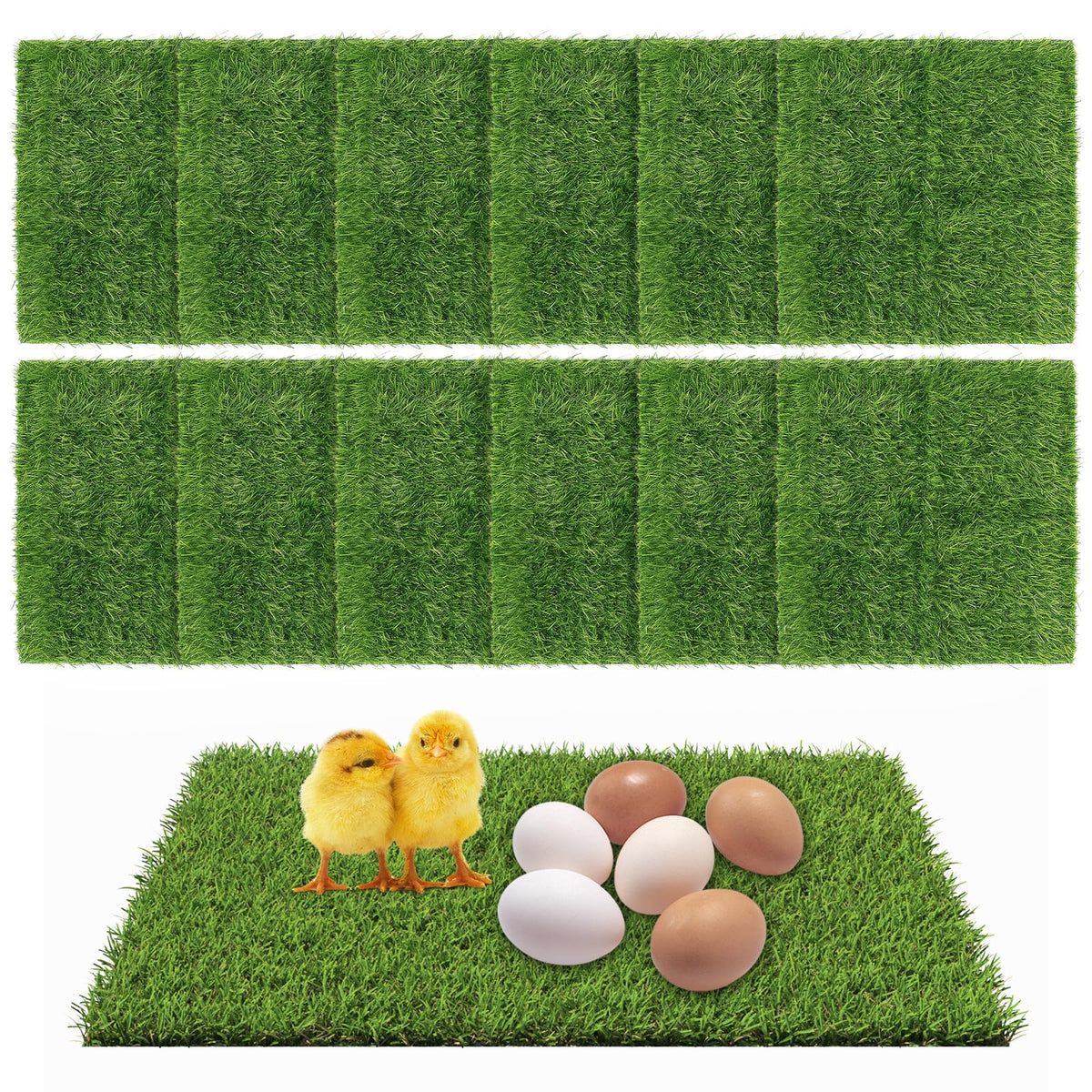 Yudlto nesting pads in use support cozy bedding for poultry and small pets
