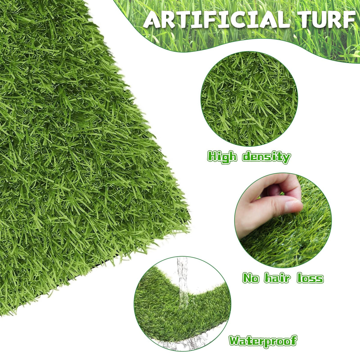 Yudlto washable nesting pad, hose-cleanable for reuse and lower upkeep