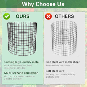 Yudlto outdoor garden use showcases versatile plant protection solution.