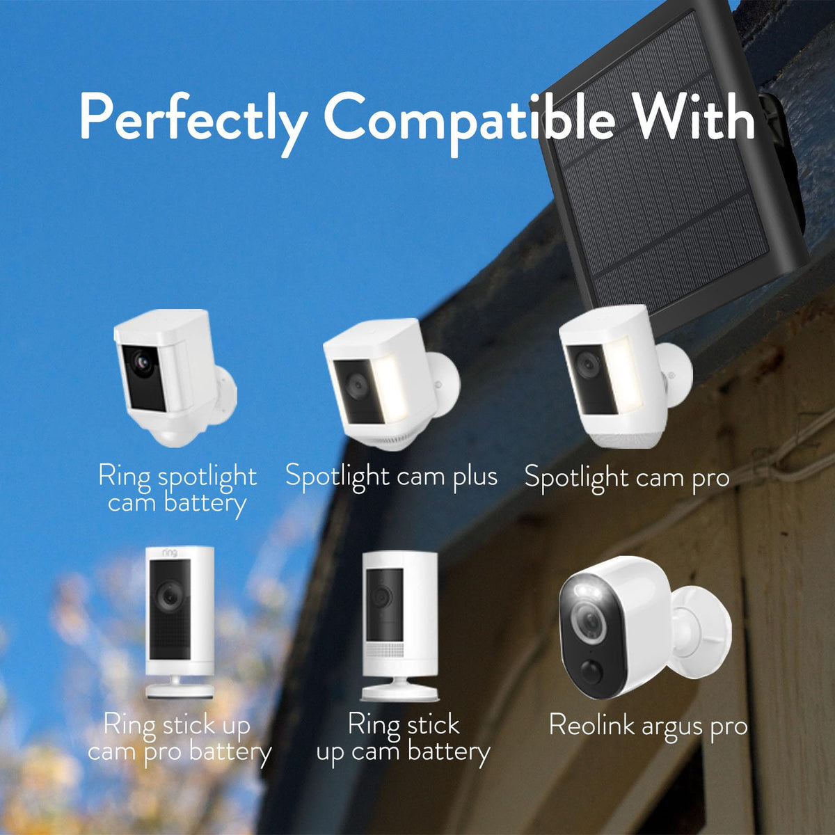 YUELAN 10ft cable and USB-C to Ring barrel plug adapter in-use setup.