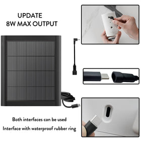 Includes wall mount brackets for easy, sturdy installation.