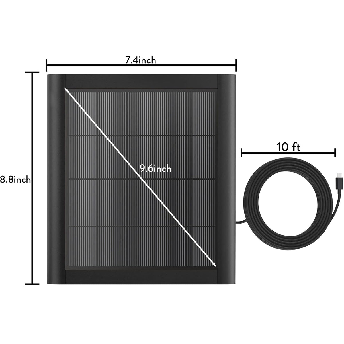 YUELAN Ring camera compatibility diagram shows Stick Up and Spotlight series.