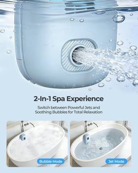 YUERO 360° nozzles offer versatile water flow and stable placement.