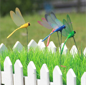 Yueton garden dragonfly ornament 56x50mm size