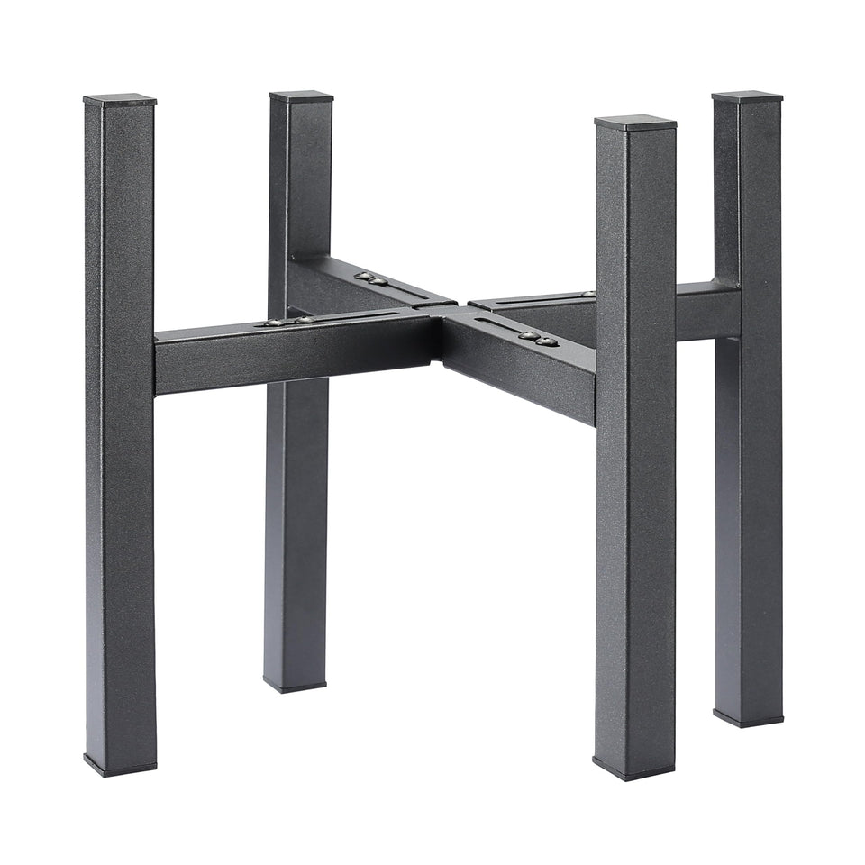 YueTong metal plant stand with adjustable-width 12-16in supports large plants securely.