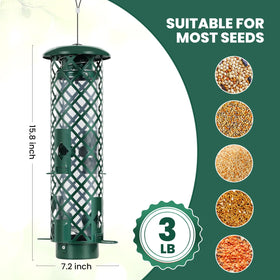 YUGYUM drainage base keeps seeds dry with ventilation and quick water drainage.