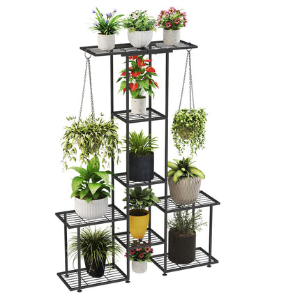 YUJCHMTZN plant stand 6-tier full view for compact indoor display