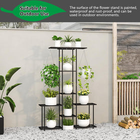 YUJCHMTZN dimensions 56.6 by 38.9 by 9.8 inches for tall and short plants