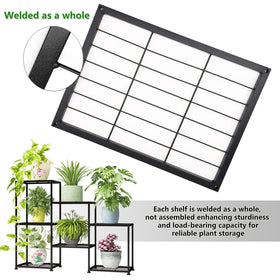 YUJCHMTZN indoor outdoor plant rack ready for balcony use