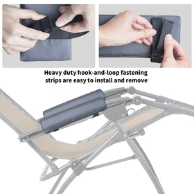 YUJHON arm rest pad offers firm elbow support during long sits.