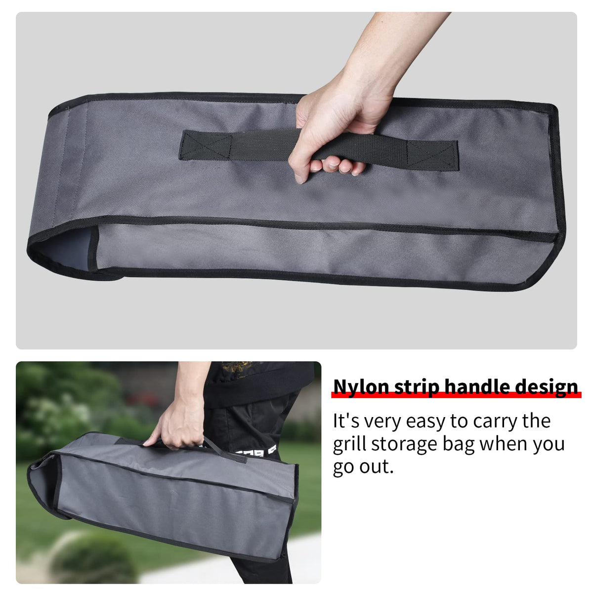 YUJHON camping and backyard use bag guarding against dust and wear.