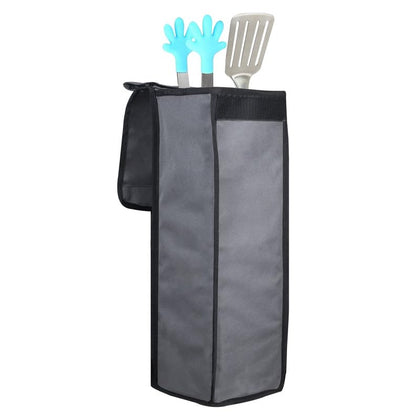 YUJHON grill tool storage bag waterproof protects utensils outdoors.