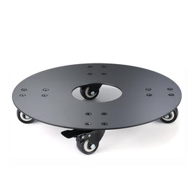 YUjieSTC plant stand with wheels 14-inch base enables easy repositioning.
