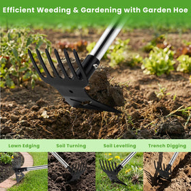 YUJOIBAN versatile for lawns, beds, and patios with quick switching.
