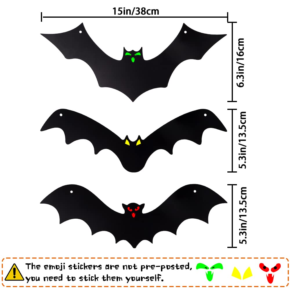 YUJUN bats on tree at night showing dramatic Halloween ambiance