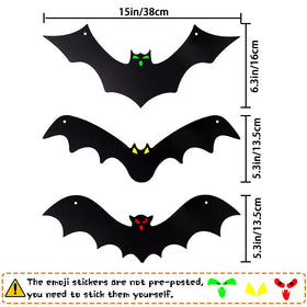YUJUN bats on tree at night showing dramatic Halloween ambiance
