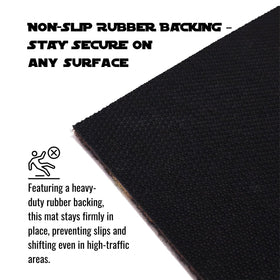 YUKEI This Is The Way Doormat ideal for front porch or patio setup.