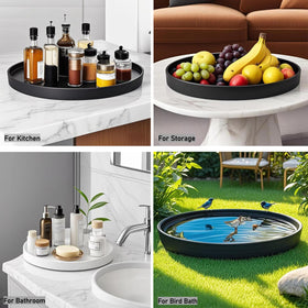 Yukfona black glazed saucer close-up highlights sleek finish for stylish interiors
