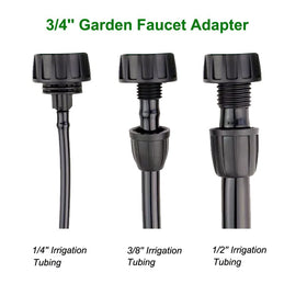 Yulaiyoen barbed connection prevents slipping under pressure for durable drip line setups.
