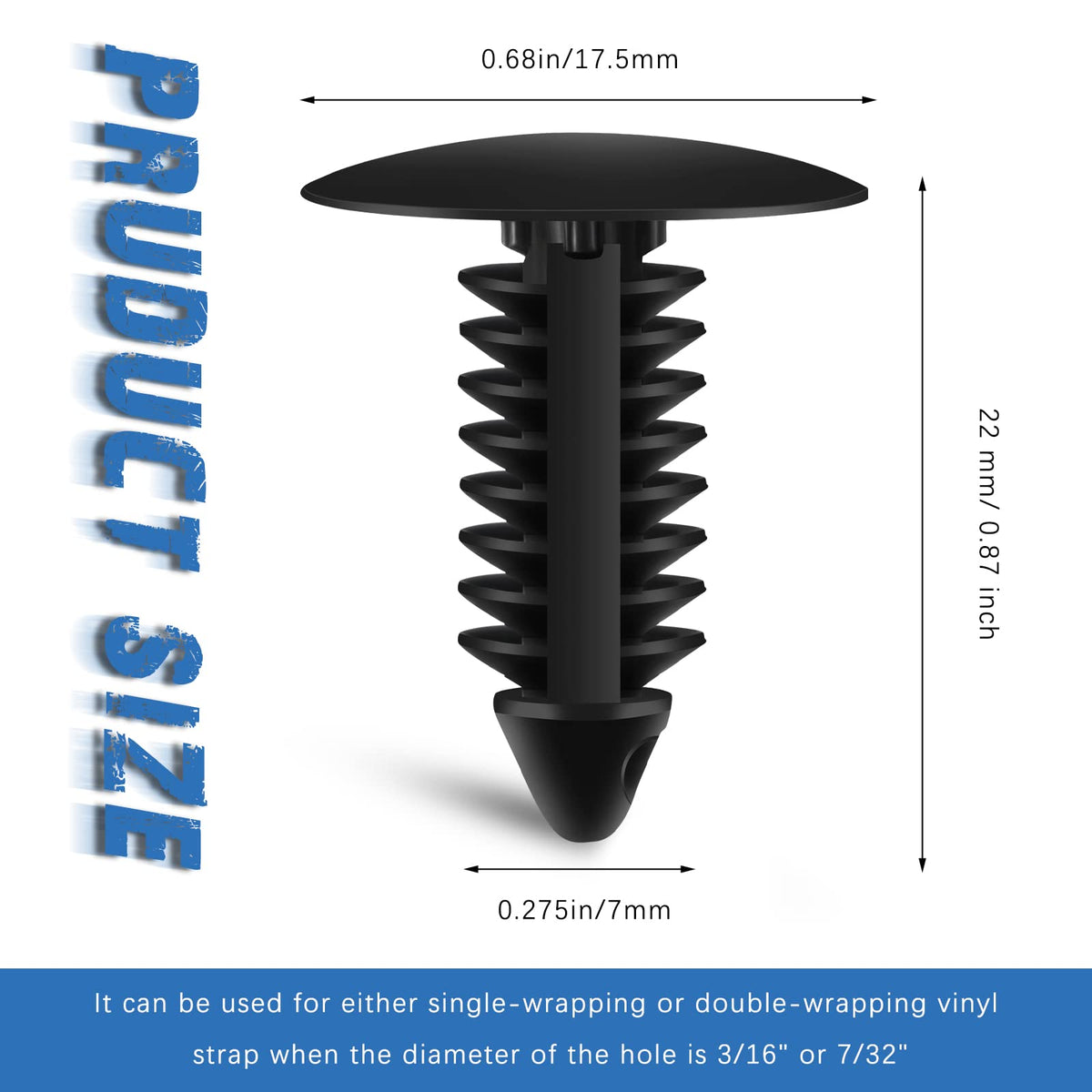 Yulejo patio chair repair kit with 100 rivets supports quick outdoor fixes.