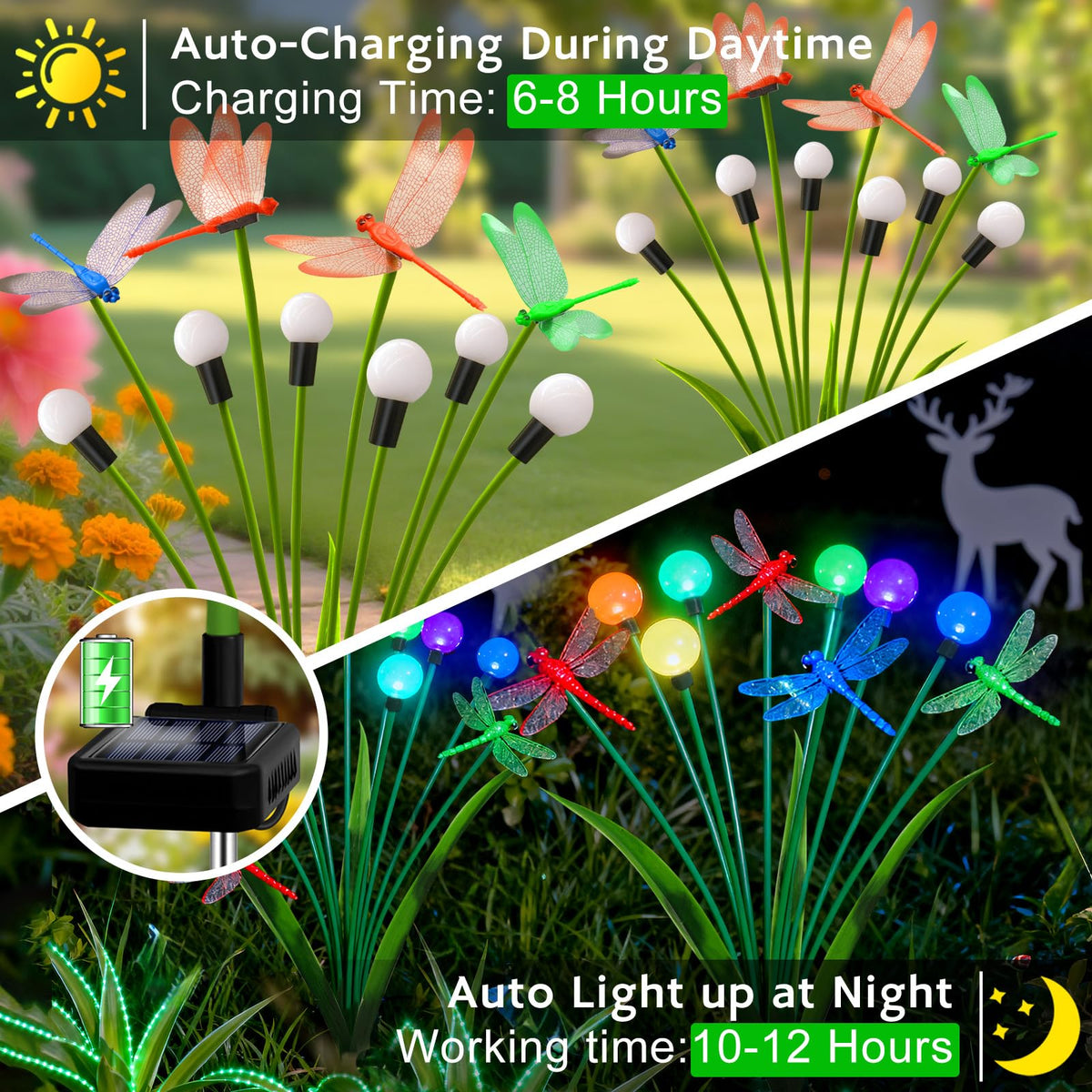 Yulloyello night-time glow enhances patios with soft illumination