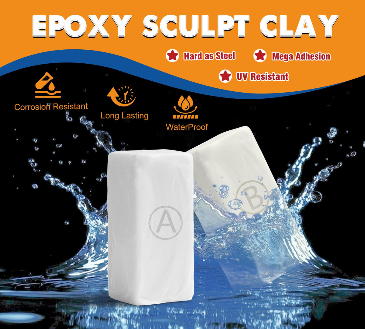 YumCraft Epoxy Putty for easy mixing and smooth, professional sealing.