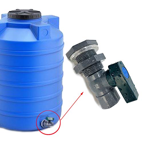 Yummiman bulkhead fitting adapter for universal rain barrel compatibility