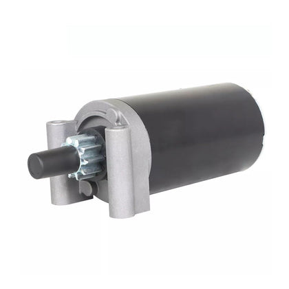Yuncoold replacement starter motor for Bad Boy 747ZT, front view shows robust fit.