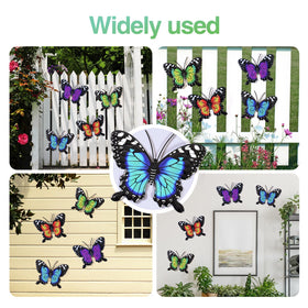 Yungeln butterfly wall decor for indoor bedroom and living areas