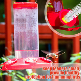 Yungyan thirteen-piece packaging shows a complete cleaning solution for outdoor feeders