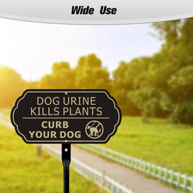 Yuntarda two-pack signs for multiple outdoor locations
