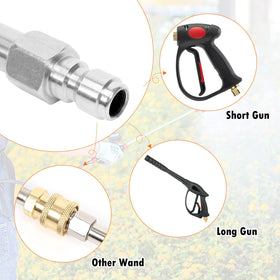 YUNVI 4500 PSI wand designed for versatile cleaning tasks
