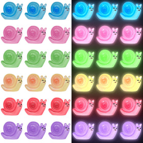 Yuronam luminous snails glow in the dark for enchanting garden accents