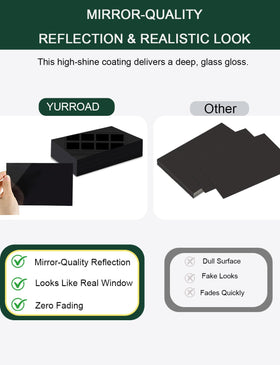 YURROAD tool-free magnetic install demonstrates quick DIY upgrade.