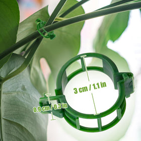YURUIHKAO clear PP plastic clip demonstrates durability for long-season use.