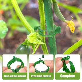 YURUIHKAO versatile garden clip supports vines, grafting, and fruit hanging.
