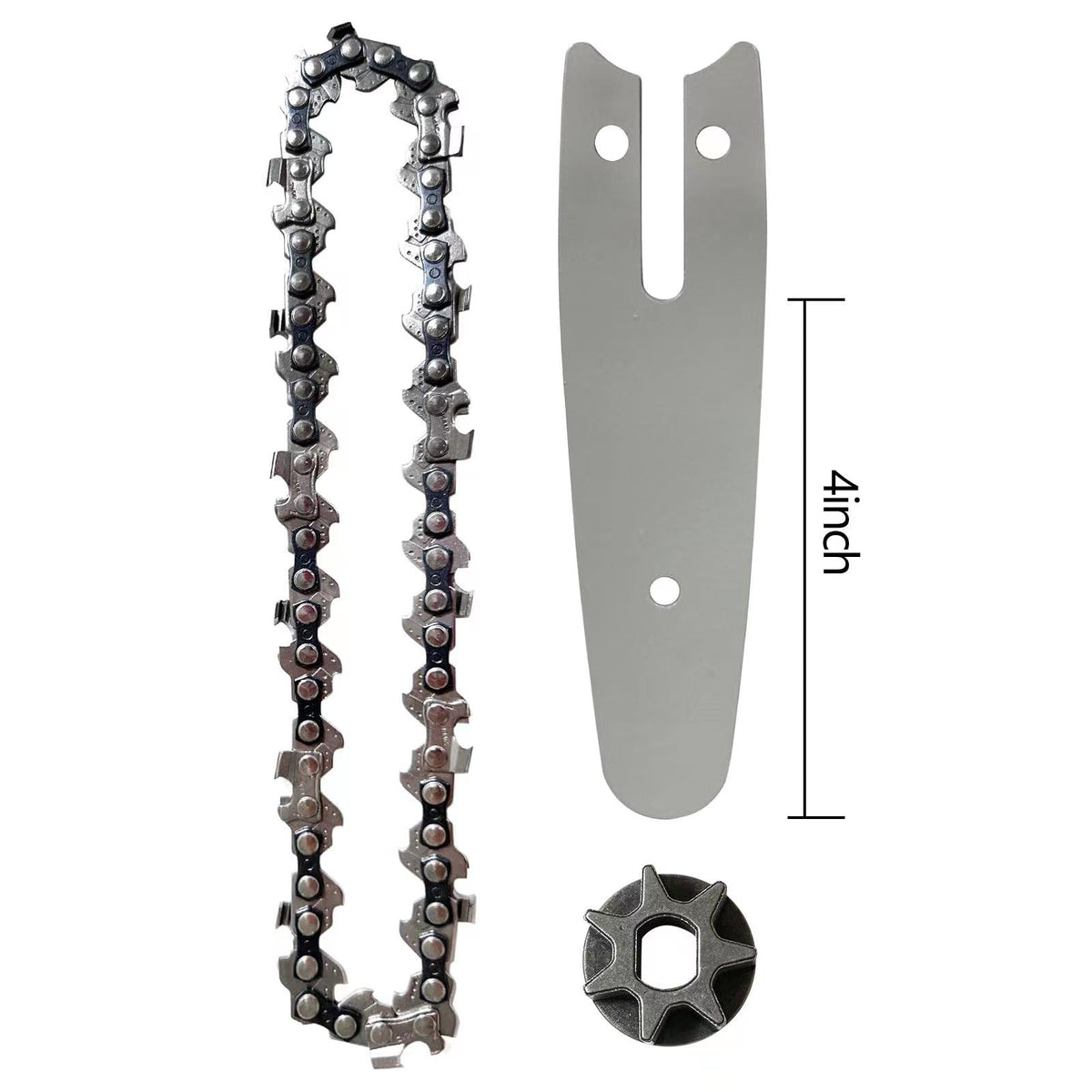 Yutacorex 4Inch chain close-up for smooth cutting performance.