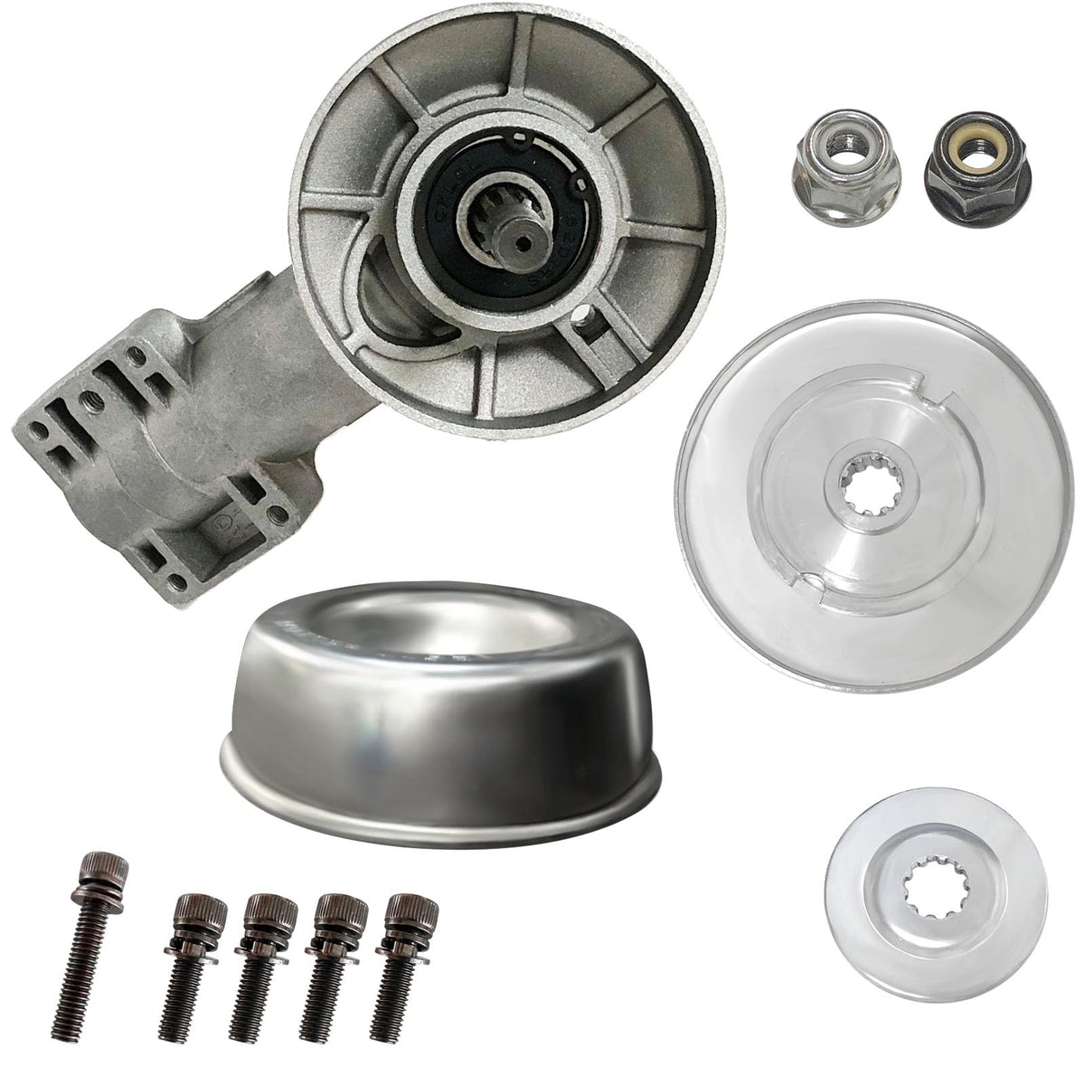 Yutacorex collar nut left-hand thread simplifies installation on compatible machines.