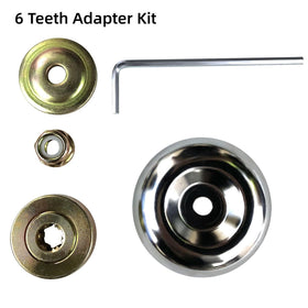 Yutacorex easy-install components simplify attaching a brush blade to your trimmer