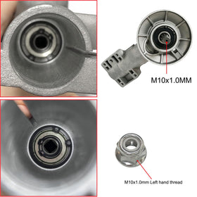 Yutacorex rider plate ensures secure gear assembly during operation.