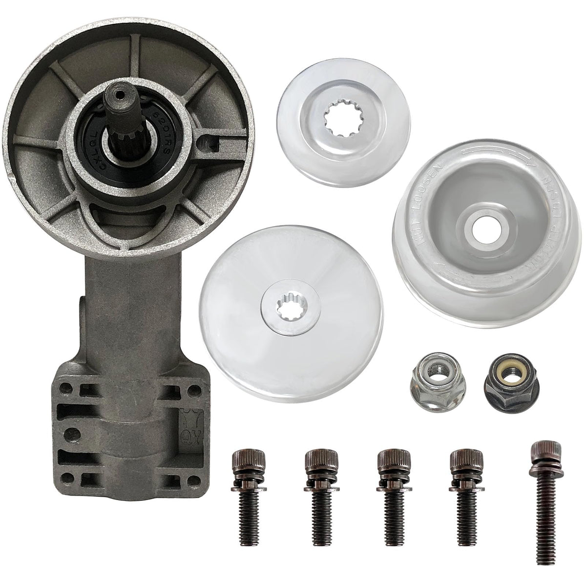 Yutacorex thrust plate secures stable cutting performance and alignment.