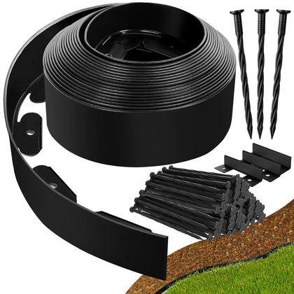 YUYIUS landscape edging border 40ft defines garden edges for neat, long-lasting borders.